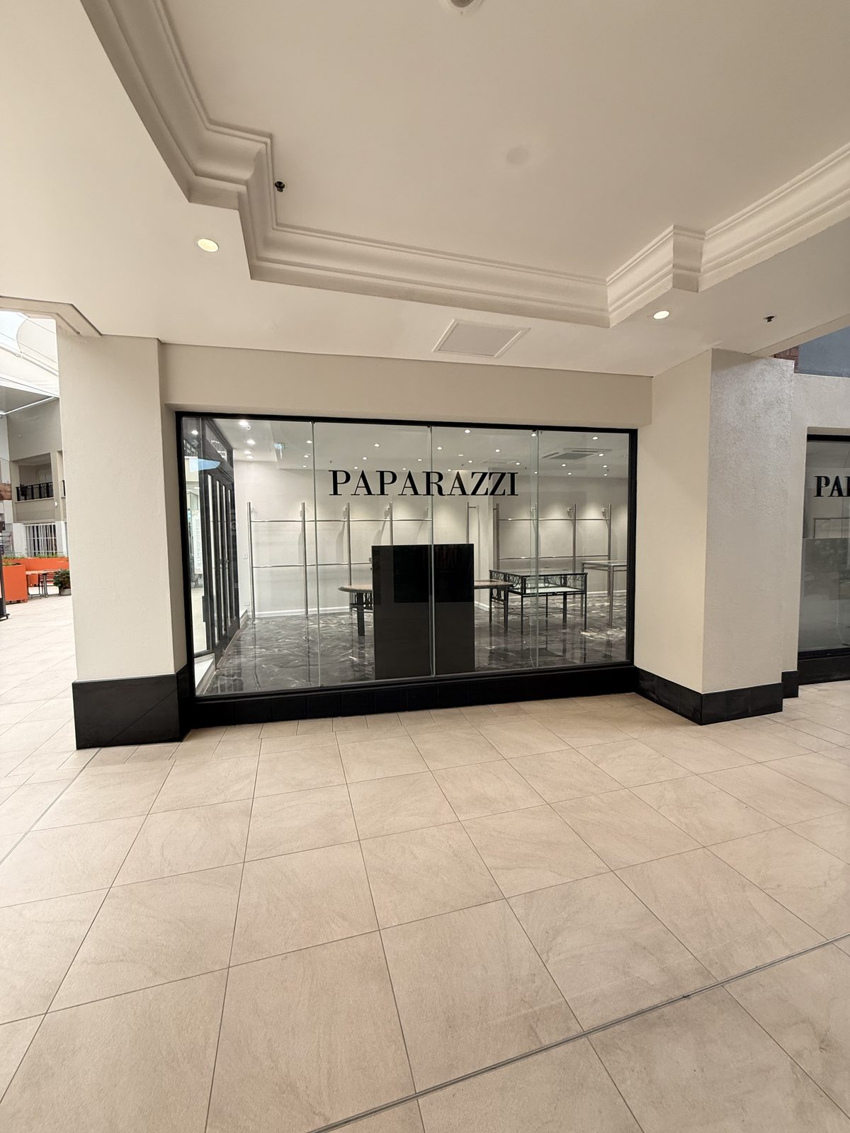 The Paparazzi tenancy seen along the centre walkway